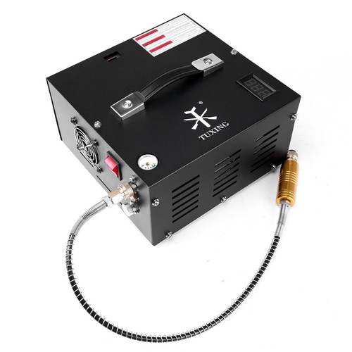 TUXING 4500PSI/300Bar Pcp Air Compressor Built-in Power Converter 12V/220V - Picture 17 of 17