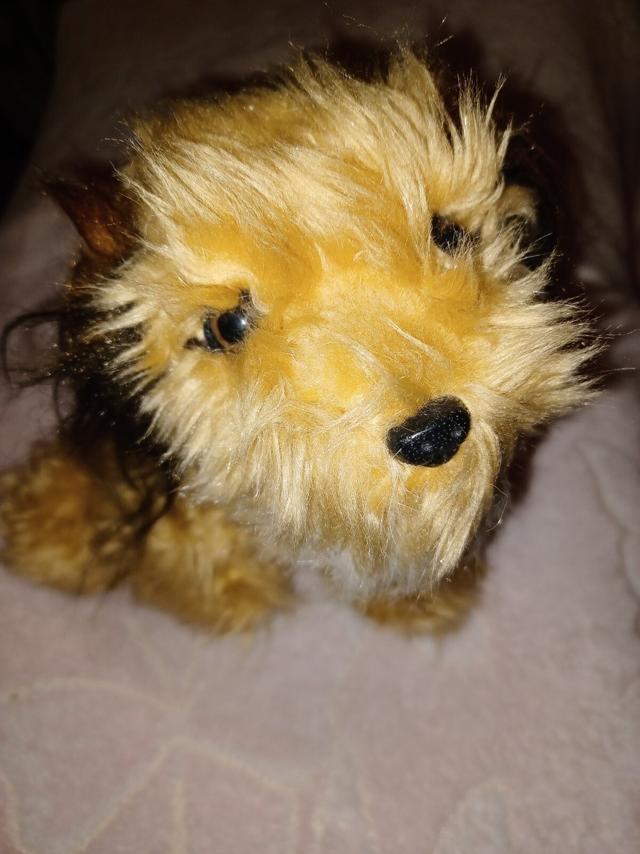 Vintage BENJI Plush Stuffed Dog 8” 1978 Dakin Brass Tag Collar Joe