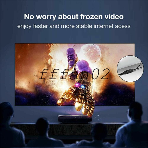 For Amazon Fire TV Stick Chromecast Ethernet LAN USB Adapter Micro USB to RJ45 - Picture 2 of 10