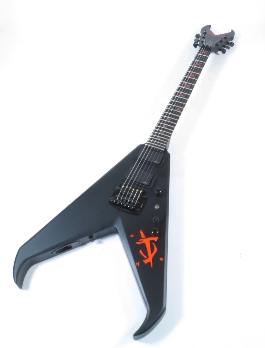 Dean Kerry King V Black Satin 24 Jumbo Frets 6 String RH Electric Guitar
