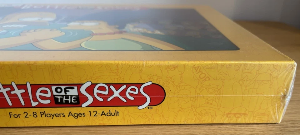 NEW & SEALED Battle of the Sexes The Simpsons Board Game - Image 4 of 4