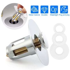 Universal Bathroom Sink Plug Stopper Pop-Up Drain Filter Wash Basin Core Bounce