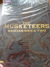 The Musketeers Series 1 + 2 Complete DVD Box Set BBC SEALED Tom Burke 8 discs