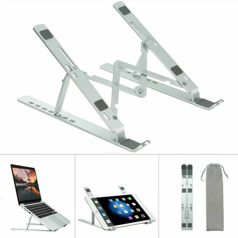Laptop Stand Foldable Support Notebook Base stand Holder for Macbook Lapdesk - Image 3 of 4