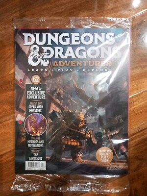 Hachette Partworks,Dungeons & Dragons, #62,Roleplaying Adventure Game,Collect