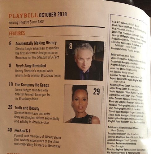 Broadway, Off Broadway & Try-Out Playbill - Picture 308 of 728