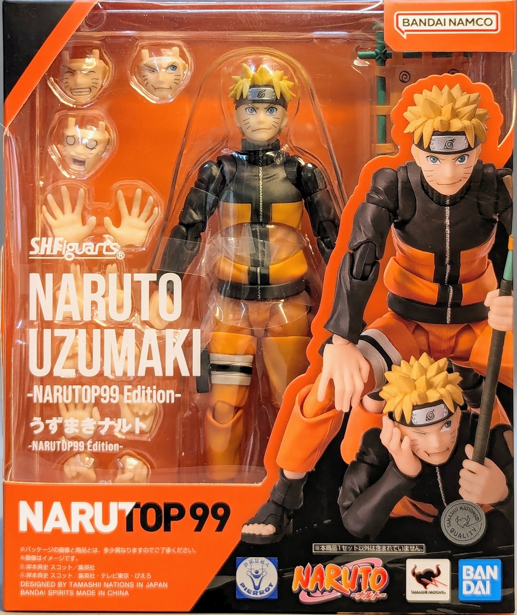 S.H.Figuarts NARUTO Naruto Uzumaki NARUTOP99 Edition Figure BANDAI