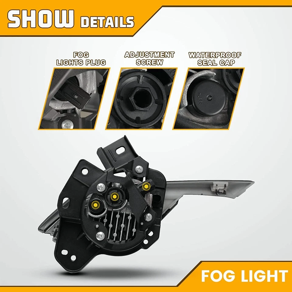 For 2016 2017 2018 2019 Mazda CX-3 CX3 LED Fog Lights Front Bumper Lamps Pair - Изображение 4 из 4