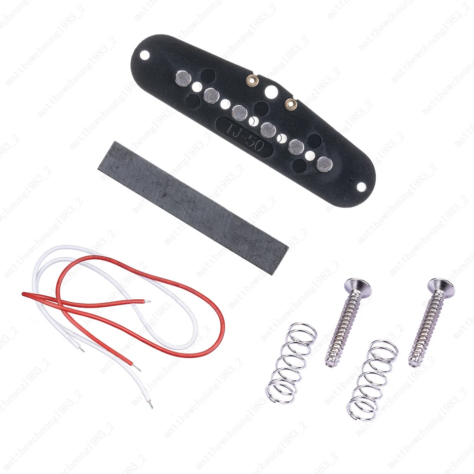 Making ST Electric Guitar Single Coil Pickup Bobbin/Cover/Ceramic Bar/Cable/Pole - Image 4 of 4