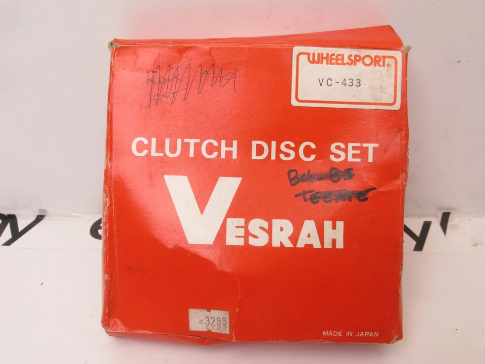 Juego de discos de placas de fricción de embrague NOS VESRAH VC-433 KZ305 1981-82 KDX250 82-84 Foto 2 de 4