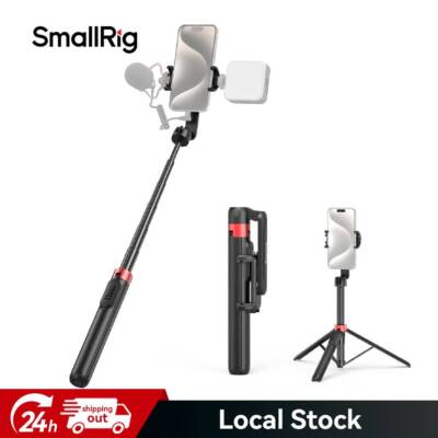 SmallRig 51'' Phone Tripod Stand w Remote, selfie stick iphone, for iPhone 16