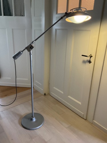 Stehlampe vintage , Louis Ferdinand Solere Paris , ca. 1950 - Bild 5 von 9