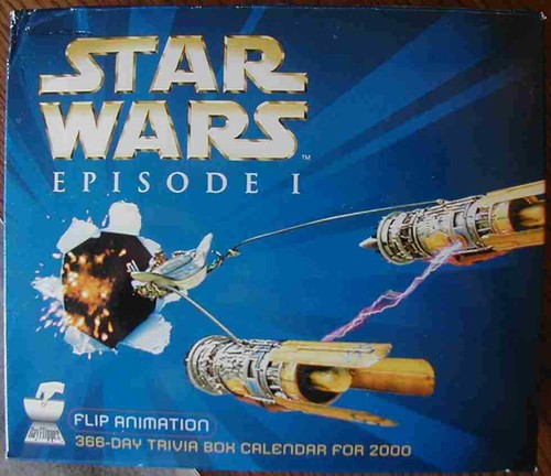 Star Wars Flip Animation Desktop Calendar 2000