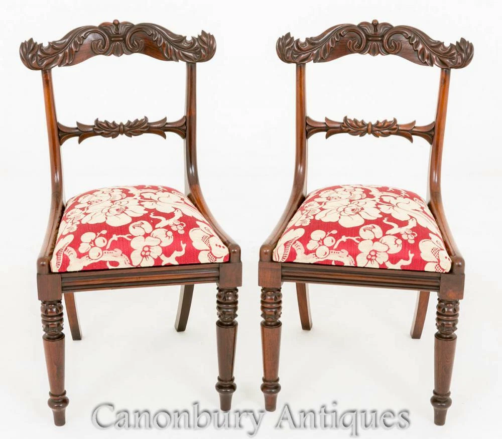 Regency chairs antique clearance