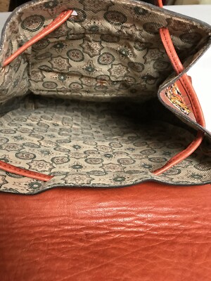 Handmade Guatemalan Woven Backpack Red Textile‎ Leather Trim Hecho en Guatemala Authentic Handmade Guatemalan Backpack, One of a Kind  main image 3