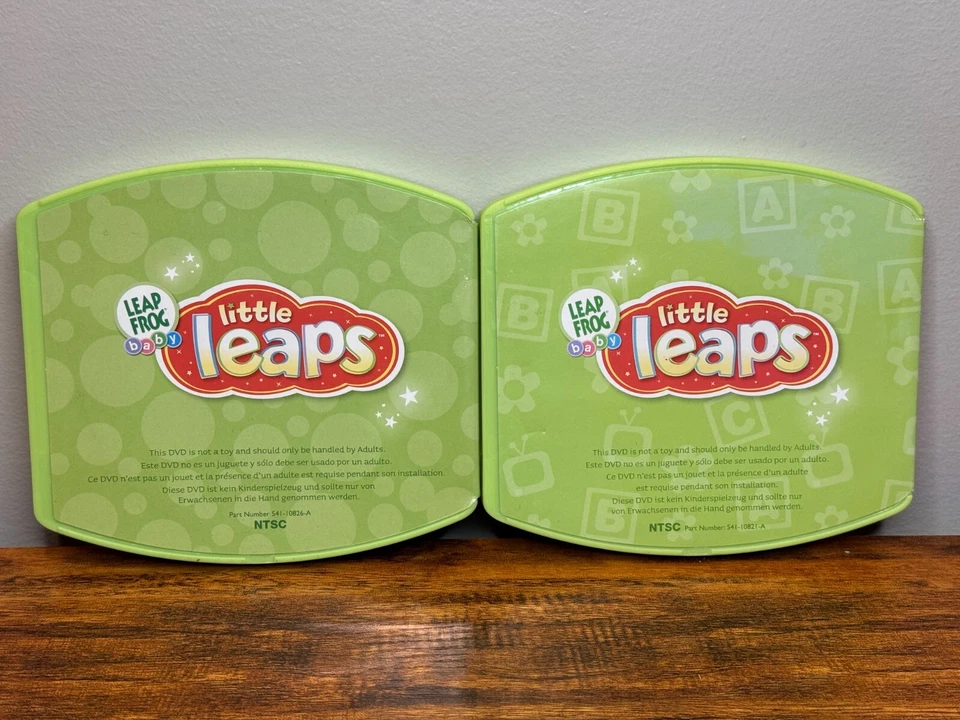 2 Leap Frog Baby Little Leaps First Steps & Learning Steps Interactive DVD Disc - Image 4 of 4