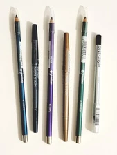 Lot of 6 Jordana and Styli-Style Eye Liner Pencils