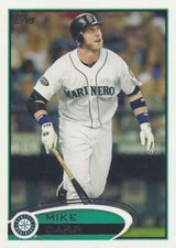 2012 Topps #606 Mike Carp NM-MT Mariners