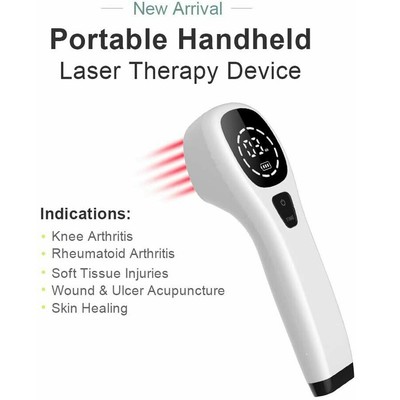 Powerful Newest 808nm Pain Relief Cold Laser Therapy,Portable Handheld Device