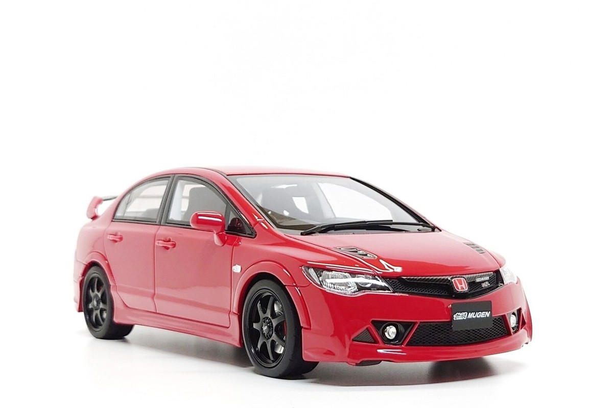 honda civic type r 1：18 red ミニカー Paudi 1:18 Scale Honda Civic Type-R FL5 2023 Model Car Adult