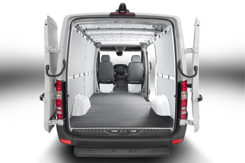 Vanrug Cargo Mat 06+ Mercedes/Dodge Sprinter 144 inch WB 3/4 Inch Closed Cell Foam Mat Size 130 Inch x 69 1/4 Inch Charcoal BedRug main image 0