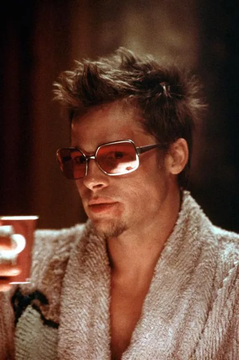 Original 1998 Oliver Peoples 523 Fight Club Tyler Durden Red NEW