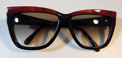 Vintage ELITE OPTICAL Fantasy Black/04 54/17 Sunglasses New Old Stock #F4
