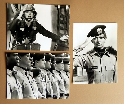 SCHÜTZE BENJAMIN * Goldie Hawn 3 PRESSEFOTOS 18x24cm PHOTOS ´81 Private Benjamin