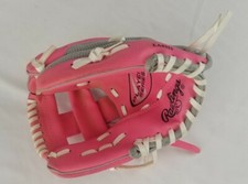 Rawlings Player Series PL90PSM Youth Tee Ball Glove Pink Right Hand Thrower