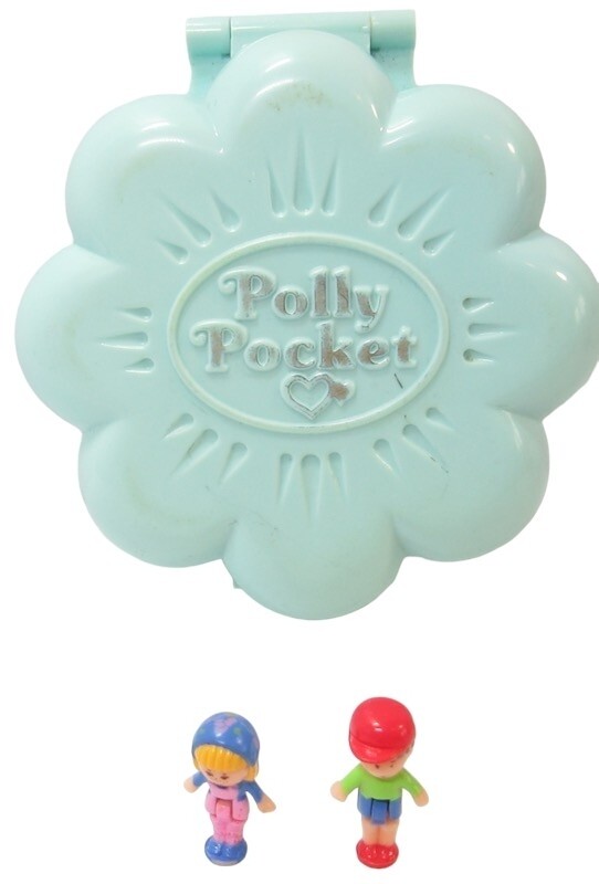 1990 Polly Pocket Vintage Midge's Flower Shop Compact Bluebird Toys