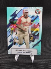 2025 Topps Pristine Isaac Paredes Tampa Bay Rays #263 Serial Numbered to 199