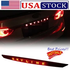 Fit 2014-2017 Infiniti Q50 Q50S skyline LED Smoke Tail Light Brake Signal Lamp