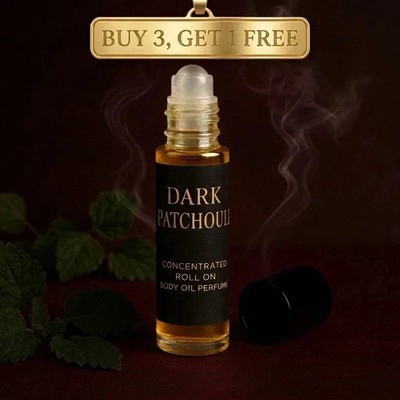 Dark Patchouli  Concentrated Roll On Body Oil Perfume