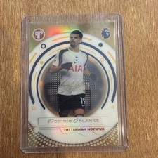 2026 Topps Pristine Premier Level Dominique Solanke 174 Gold Refractor #'d 18/50