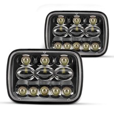Torchbeam 7x6 5x7 Led Headlights 300 Brighter Upgraded Led Sealed Beam Headl...