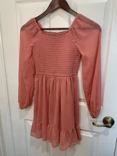 9 Dresses Girl Clothing  Sizes 6 & 12 , Variety Of Colors & Brands Gently Used