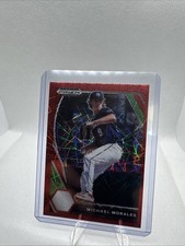 2021 Panini Prizm Draft Picks - Michael Morales #PDP83 Red Velocity Prizm (RC)