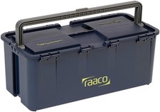 Tool Box with Removable Trays - Durable Plast...