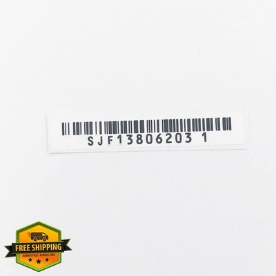 3DS XL LL New 3DS XL LL Back Shell Barcode Label Sticker