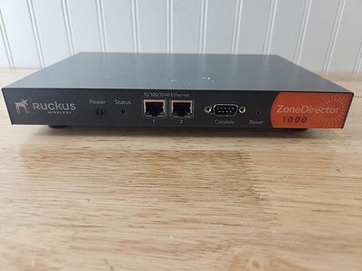 Ruckus ZD1000 ZoneDirector 1000 Wireless Controller (Unit Only No Cords)