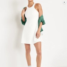 Old Navy Powersoft Racerback Athletic Mini Dress - White