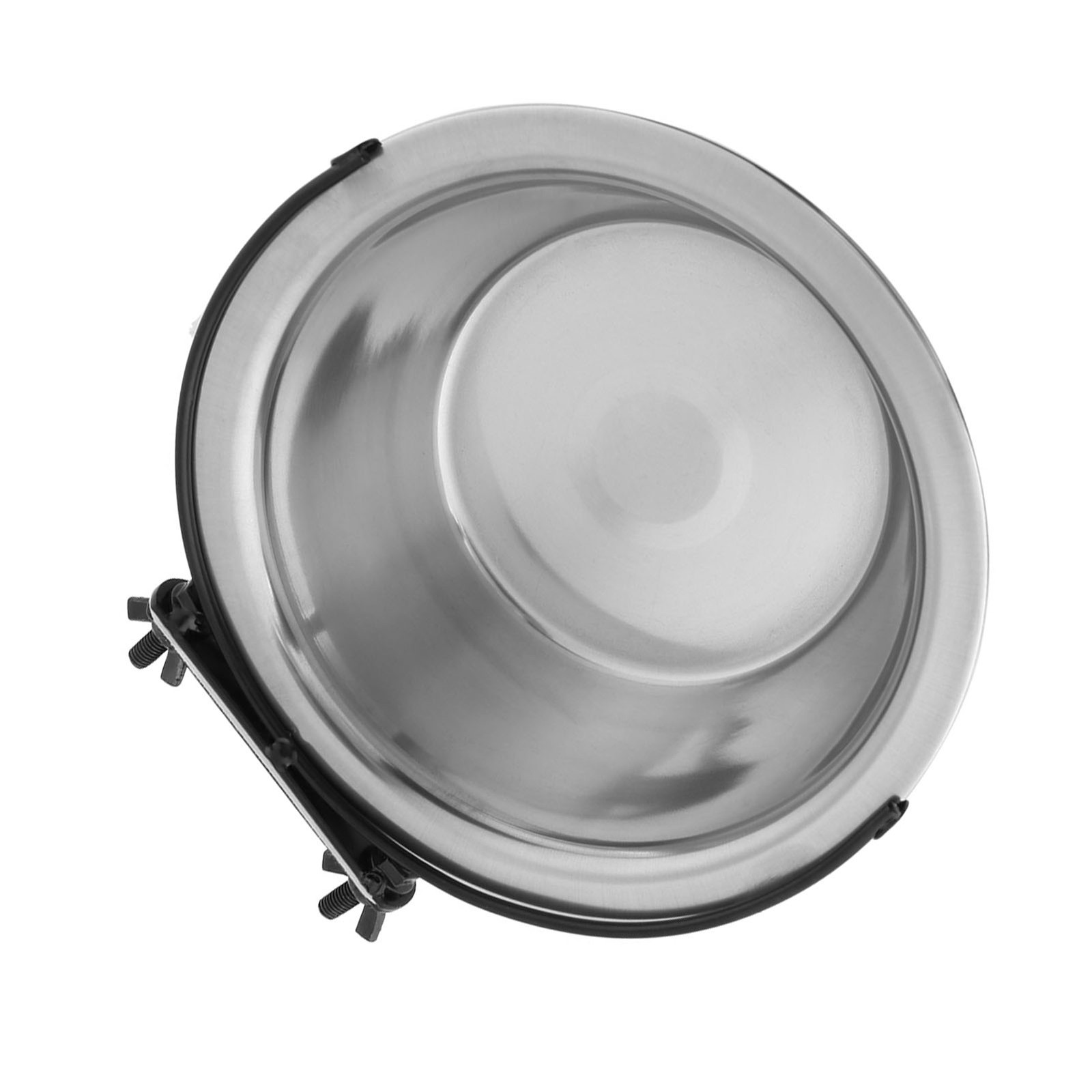 Dog Bowl Diner Dish Stainless Steel Hanging Medium Small Pet Puppy Cat Food