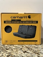 Carhartt Universal Nylon Duck Canvas Automotive Bench Seat Covers Durable Rs1435