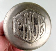 Original 1915-1918 Paige 2.5 Threaded Screw On Metal Hub Cap Grease Dust Cover Original 1915-1918 Paige 2.5 Threaded Screw On Metal Hub Cap Grease Dust Cover