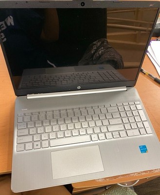 hp intel pentium gold Silver, 16.6 inch, Slightly used-good condition