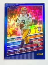 JOE BURROW 2020 Panini Chronicles Draft Picks ABSOLUTE Blue Foil RC #1 BENGALS