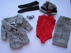 1963 Vintage Barbie Career Girl Almost Complete Outfit #954 Minty