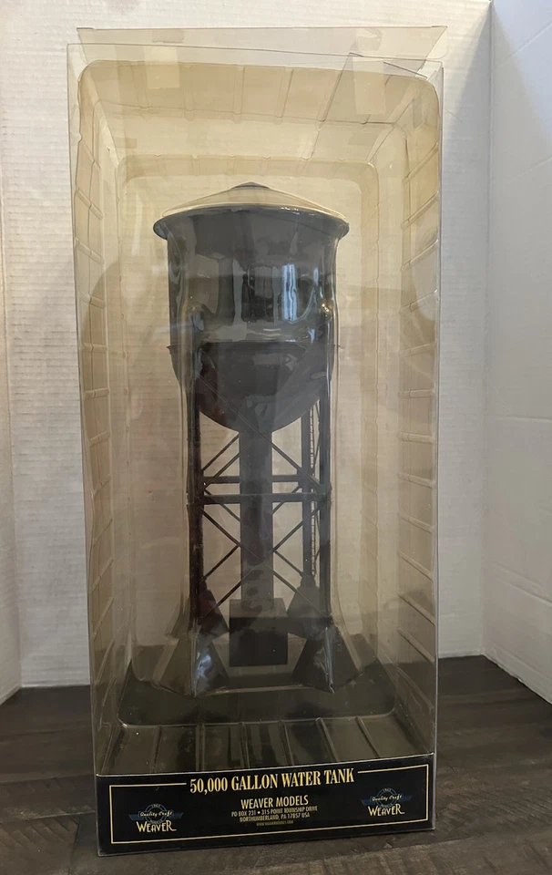Torre de tanque de agua Weaver O 50000 galones G1955A negra, latón Foto 2 de 4