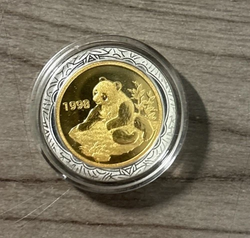 1998 Chinese Silver Panda 1 oz — photo from the most recent tracked eBay sale