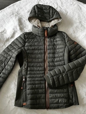 Camel Active Damen Leichte Steppjacke, Grün, Gr. 34, ungetragen